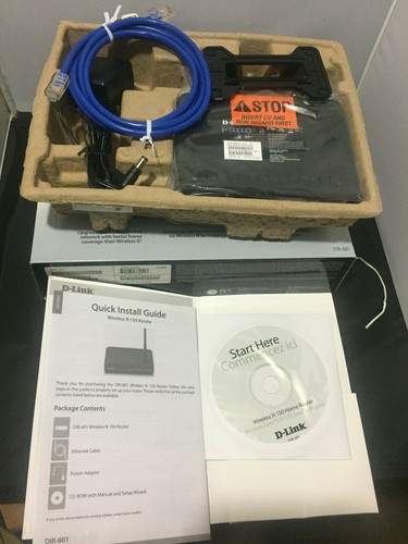 D-Link N150 Home 150 Mbps 4-Port 10/100 Wireless N Router (DIR-601) - Picture 4 of 5