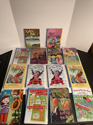 Grade K 72 Reader Book Lot Homeschool Teacher Pearson Reading K2.1-6.5 See Pics