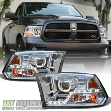 [Mono-Eye] 2009-2018 Dodge Ram 1500 2500 3500 LED DRL Halo Projector Headlights