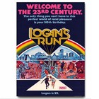 Logans Run (1976) Movie Poster Artwork Artwork Printed on Sheet Metal Sign