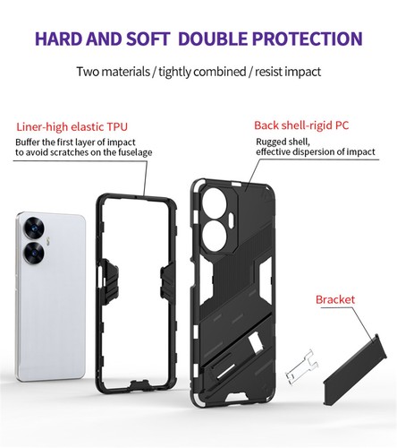 For OPPO A80 A79 A60 A40 A78 A38 A18 Find Reno11F 12 Shockproof Stand Case Cover - Picture 4 of 33
