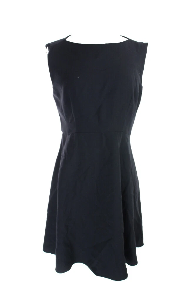 Robe French Connection Taille 14 - Coupe Crayon, Mi-longue, Noir Et Blanc, Neuve Avec Défauts