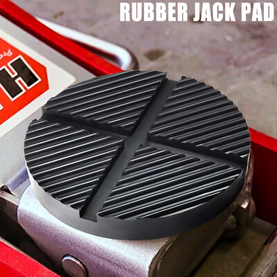Jack Pads Rubber Pad Adapter Car Truck Cross Slotted Frame Rail Floor Universal*