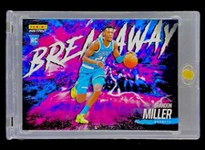 BRANDON MILLER RARE COLOR BLAST ROOKIE SP Insert RC Card Panini 2023-24 HORNETS