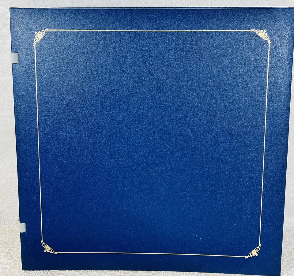 CREATIVE MEMORIES 12 x 12 Navy Blue Album & RCM-12S Refill Pages — 第 3/4 张图片