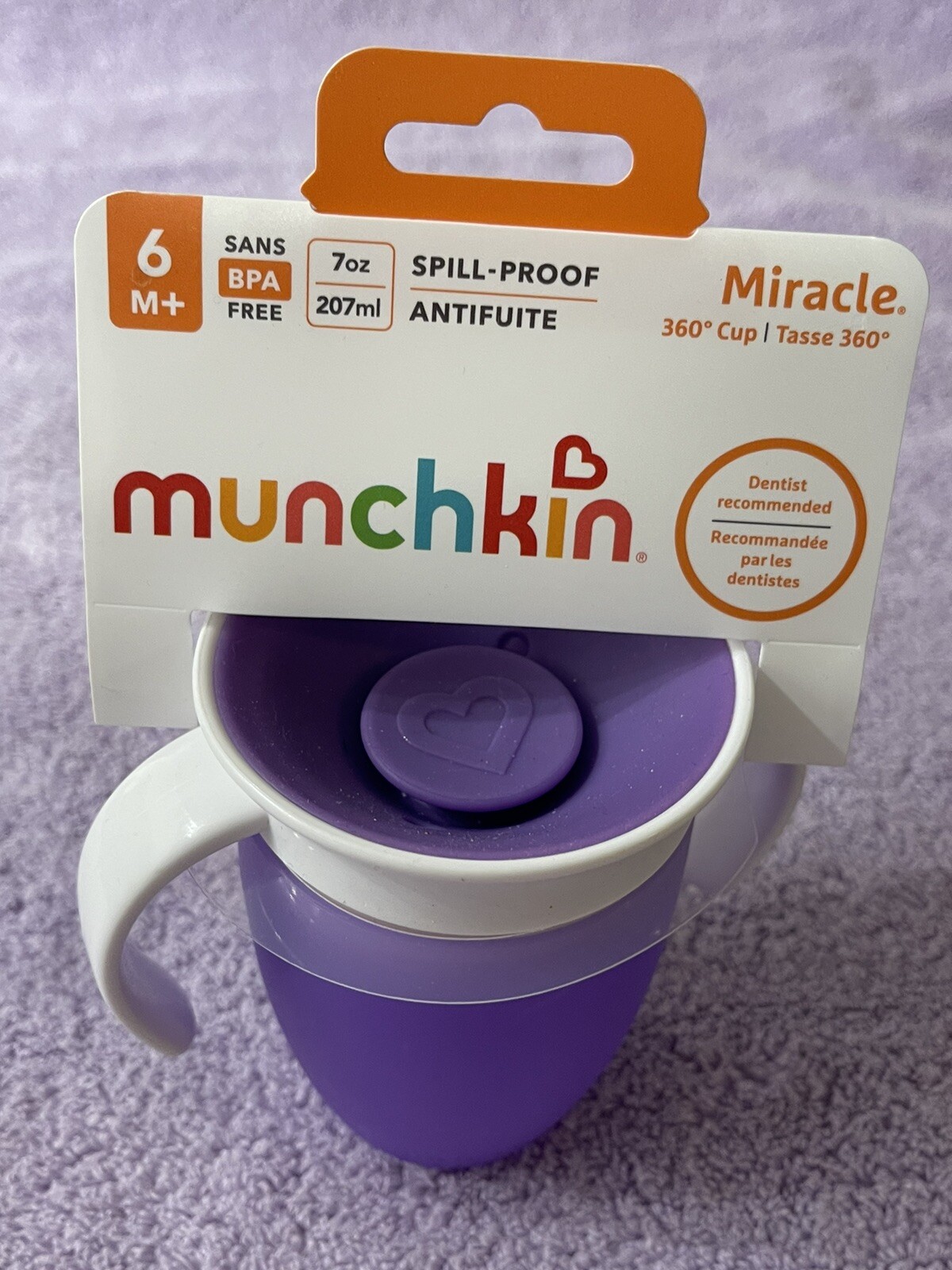 Munchkin Miracle 360 Degrees Spill Proof Cup 6+ Months BPA Free eBay