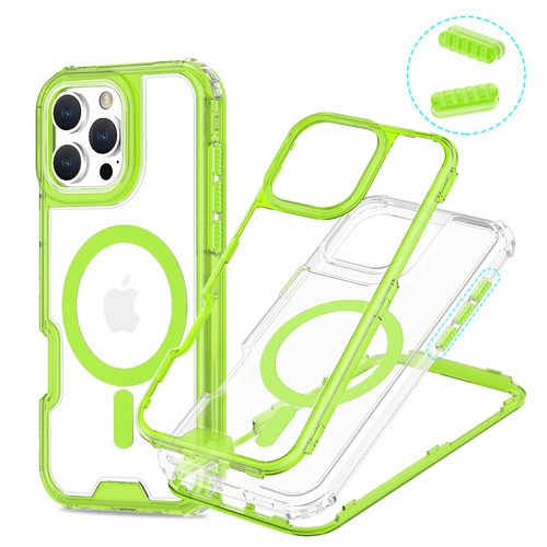Mag Safe Case for iPhone 16 Pro Max 15 14 13 12 11 Shockproof Frost/Clear Back - 第 7/18 張圖片