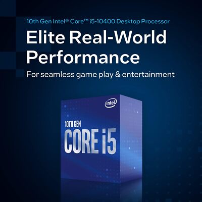 Intel BX8070110400 Core i5-10400 Desktop Processor 6 Cores up to