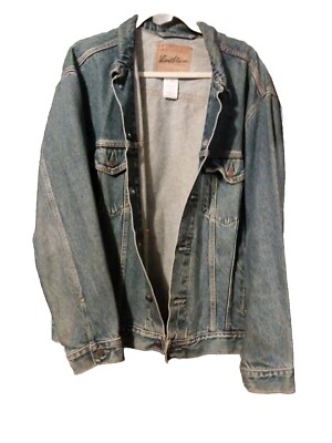 Levi Strauss Signature Denim Jacket Men s SZ Large Button Up Classic jean jacket