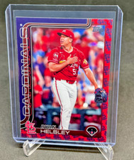 2025 Topps Series 1 RYAN HELSLEY Team Color Border #241 Cardinals