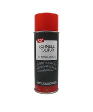 SCHNELL - POLITUR Spray 400ml mit Nano-Lackschutz-Versiegelung  Autopolitur