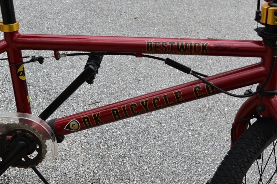 Bicicleta Jamie Bestwick Signature Series BMX/Freestyle 20” toda original baixo uso - Imagem 2 de 4