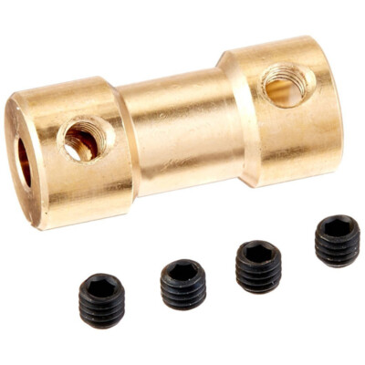 RC Airplane 3mm to 5mm Brass Engine Clutch Shaft Clutches Male R6L67296-