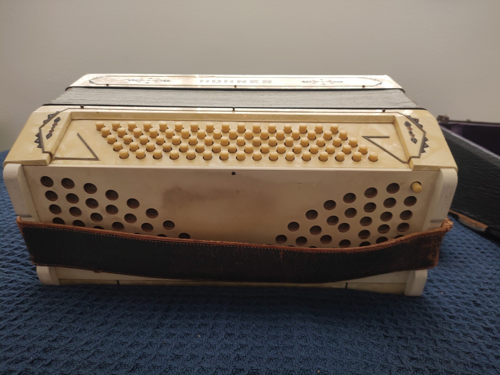 Vintage Hohner Accordion Made in Germany W/Case eBay