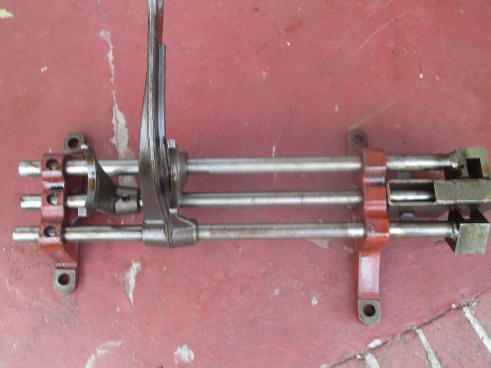 1954 Minneapolis Moline ZB farm tractor shift shifting transmission forks  - Image 2 of 3