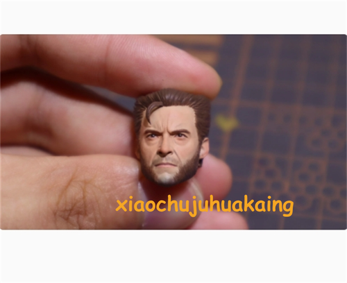 Custom Made 1/12 scale Hugh Jackman Headsculpt Wolverine Head Carving Model - Picture 5 of 5