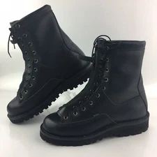 DANNER RECON Womens 7 D Black Leather 8'' Combat Boot 200gr Thinsulate NEW USA