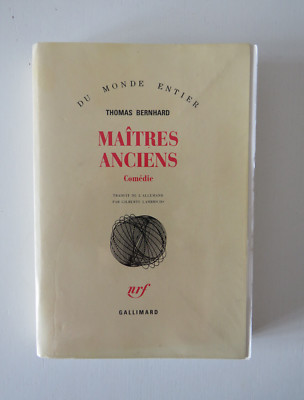 Alte Meister - Thomas Bernhard - NRF aus aller Welt 1988