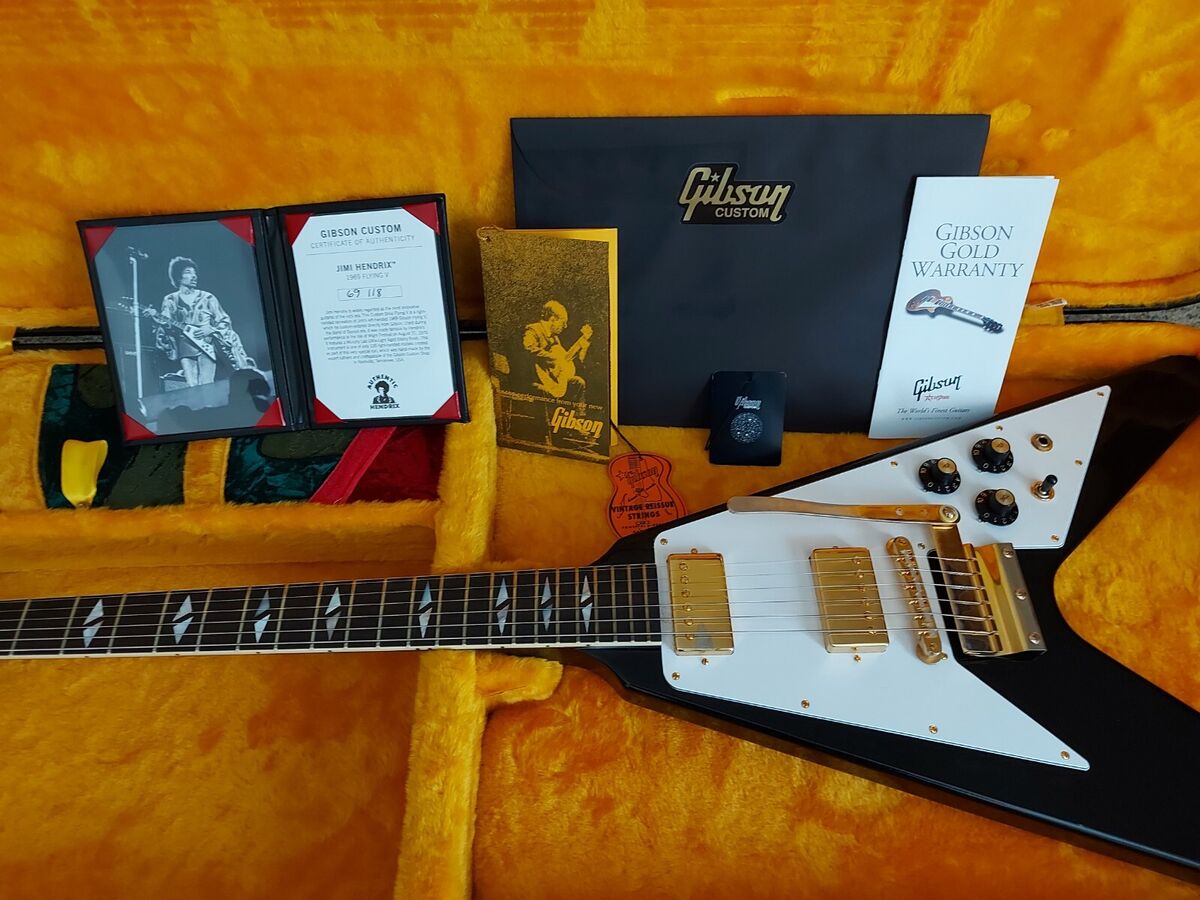 Gibson Custom Shop Jimi Hendrix Murphy Lab Flying V Aged Gibson Custom Shop Jimi Hendrix Murphy Lab Flying V Aged