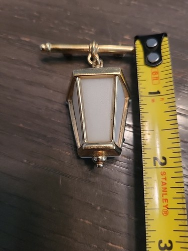 Vintage Avon Thomas Kinkade “Home For The Holidays” Lantern Pin Brooch See Note - Picture 2 of 4