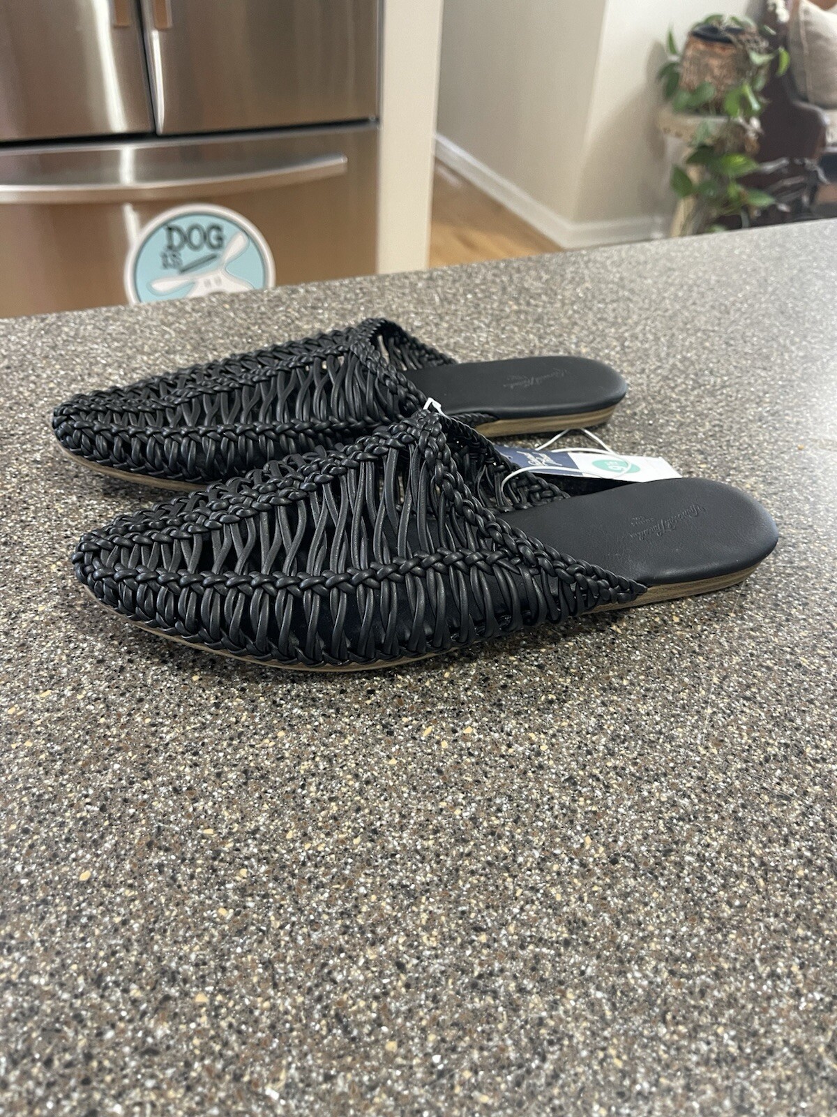 APL Sandali donna tessuto filo universale nuovi taglia 9 5