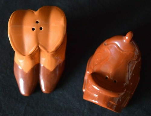 Cowboy Boots and Saddle Salt and Pepper Shakers 1991 - Picture 2 of 8