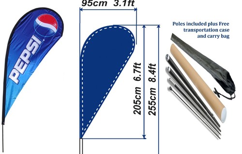 UKs Cheapest best advertising flag and pole kit free bases design your own flags - Picture 15 of 30