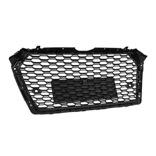 For 2017 2018 2019 Audi A4 S4 S-line Front Mesh Honeycomb Grill Grille RS4 Style - Foto 10 di 12