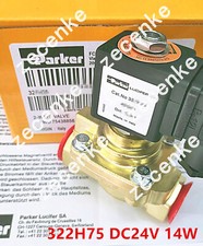 1pcs new PARKER Parker normally open solenoid valve 322H75 DC24V 14W