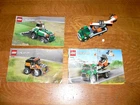 Vintage LEGO Creator 3-in-1 Set No. 31043 w/3 Manuals: Chopper, Tractor, Trucks