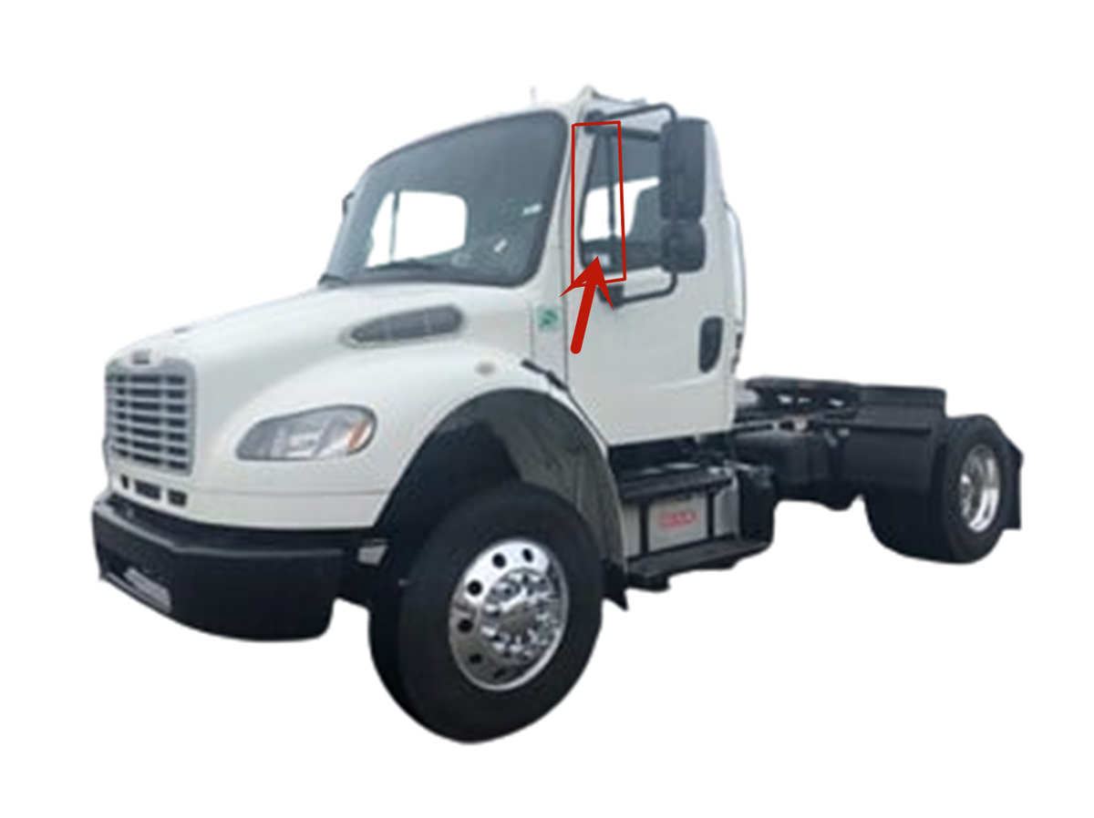 Belmor VL-821-1 Smoke Ventvisor Side Window Deflector for 1998-2013 Freightliner Argosy, Century Class, Columbia, Coronado Belmor VL-821-1 Smoke Ventvisor Side Window Deflector for 1998-2013 Freightliner Argosy, Century Class, Columbia, Coronado