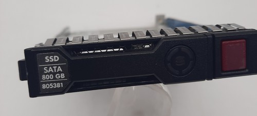 804625-B21 HPE 800GB SATA 6G MIXED USE SFF (2.5IN) SC SSD 805381-001 - Picture 3 of 3