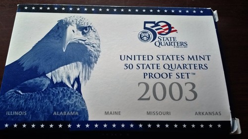 2003 US State Quarter Proof Set with CoA - Picture 4 of 5