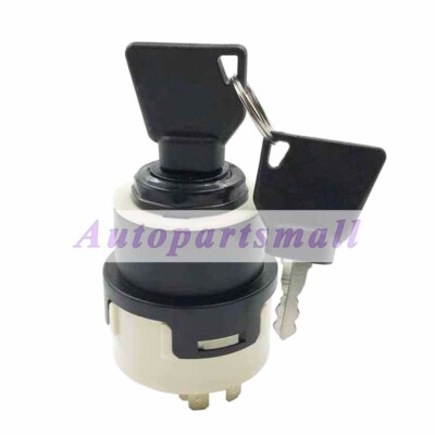 Ignition Switch 2 Keys FOR JCB 802.7 SUPER 8035ZTS .8055ZTS 14607 3cx Digger