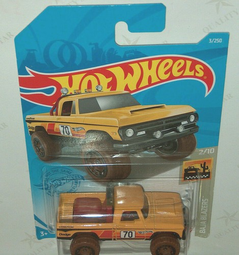 2020 Hot Wheels 1970 70 Dodge Power Wagon Baja Blazers Coche Camión - Imagen 3 de 4