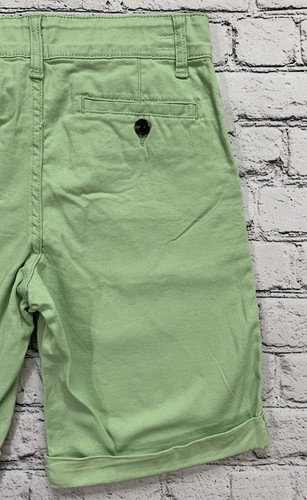 NWT There Abouts Boys Size 14 Lexington Light Green Chino Shorts MSRP $32 - Picture 11 of 12