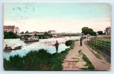 POSTKARTE CAVERSHAM BRIDGE UND HOTEL THAMES - 1906 - 50/22 RITTER SAMMLUNG
