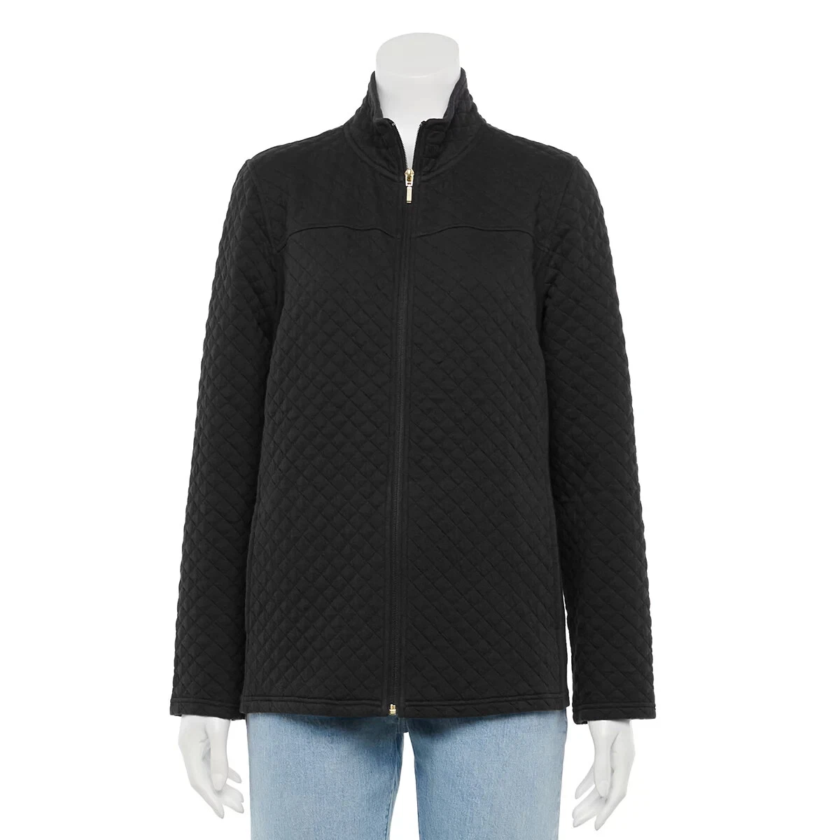 Croft and barrow quilted clearance jacket