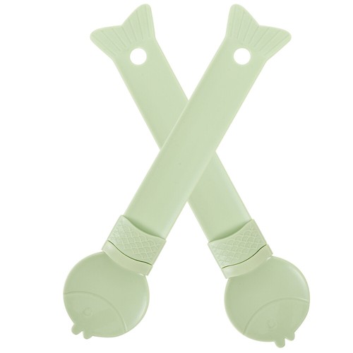 2 Pcs Feeding Spoon Canned Cat and Dog Accessories Strip Squeeze