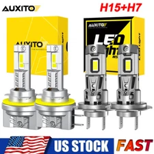 H15 H7 LED Headlight Hi/Low Beam for Mercedes Sprinter 1500 2500 3500 2019-2020