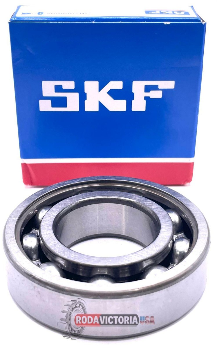 SKF 6206 Z Ball Bearing, Metal Shielded One Side / OPEN ONE SIDE