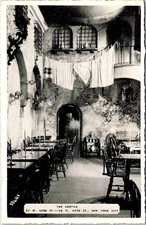 Postcard Cortile Old World Spot Restaurant NYC New York B206