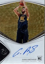 2019-20 Panini Opulence Nouveau Riche Signatures #11 Goga Bitadze Auto /49