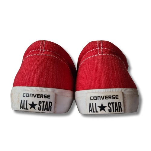 Converse Red Slip-On Sneakers Size EUR 38.5 - Picture 4 of 13