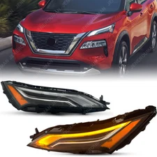 Pair Daytime Running Lights Lamp For 21-24 Nissan Rogue Platinum Only Left Right