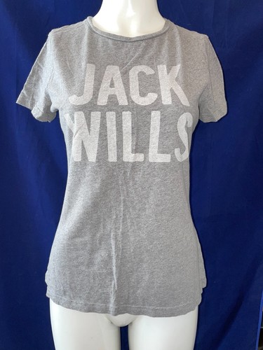 Cotton Short Sleeve Grey TShirt UK 10 