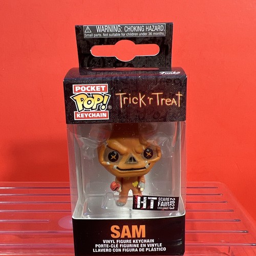 Funko Pop Schlüsselanhänger LKW oder Treat SAM. ScareFare 2023 exklusiv.