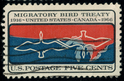 USA - 1966 - Migratory Bird Treaty - 5¢ - #3138 | eBay