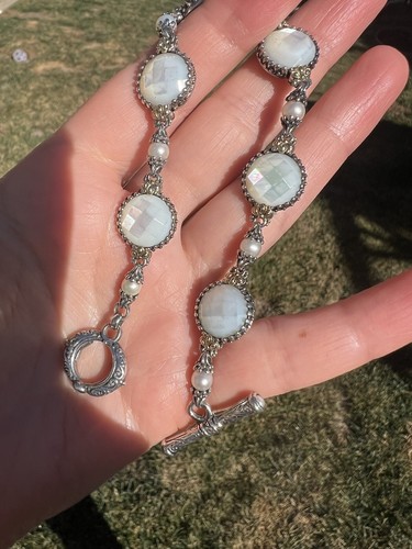 KONSTANTINO Sterling Silver 18k Bracelet - Picture 4 of 11