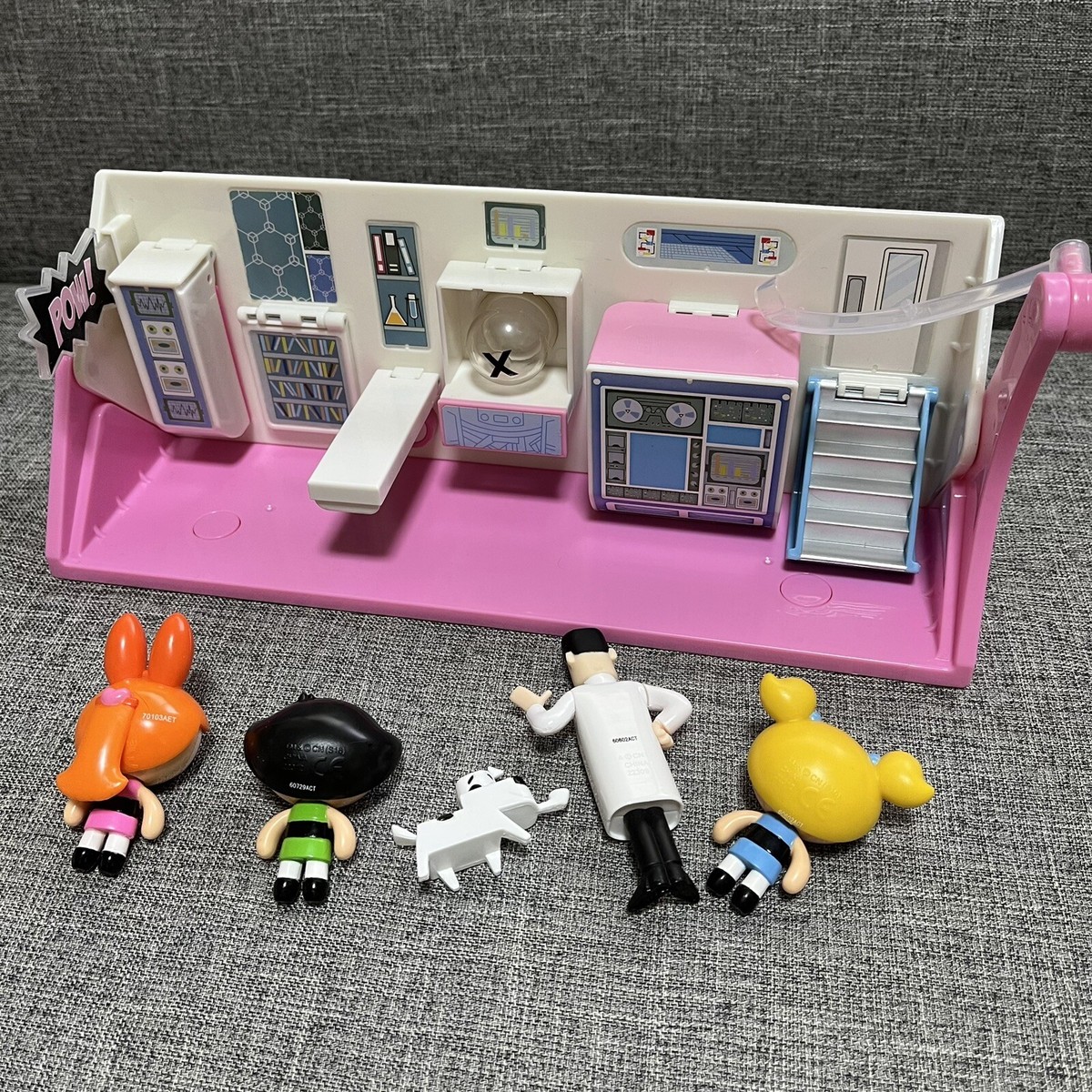 PowerPuff Girls Toys Set Collection Figures House Cartoon PowerPuff Girls Toys Set Collection Figures House Cartoon